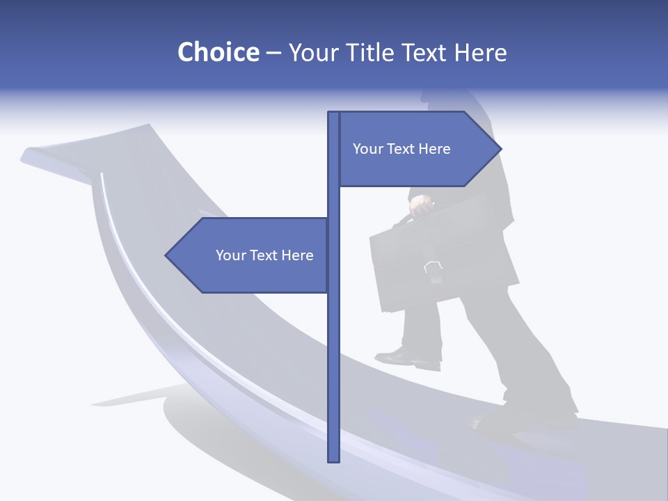 Hand Success Green PowerPoint Template