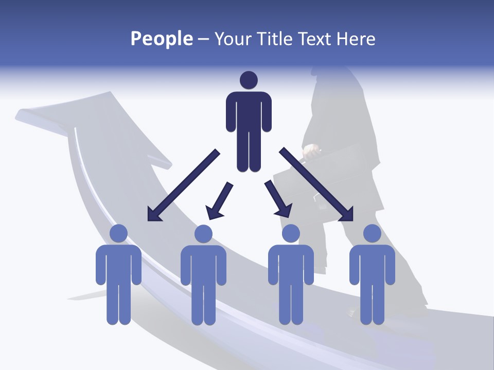 Hand Success Green PowerPoint Template