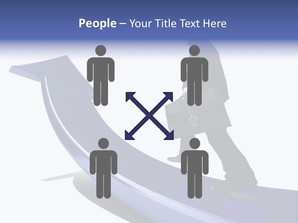 Hand Success Green PowerPoint Template