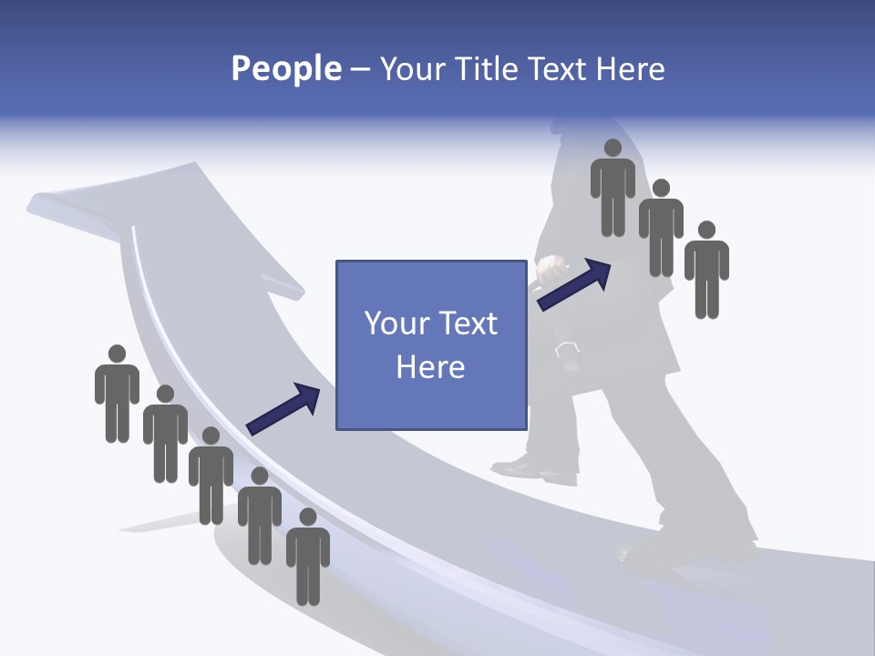 Hand Success Green PowerPoint Template