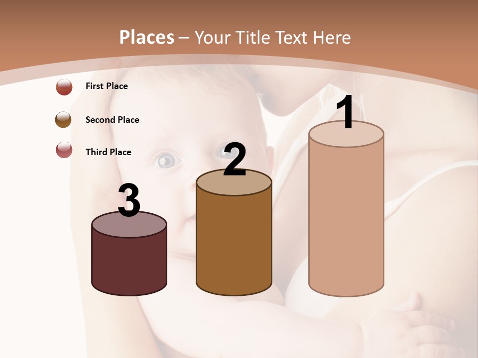 Young Naked People PowerPoint Template