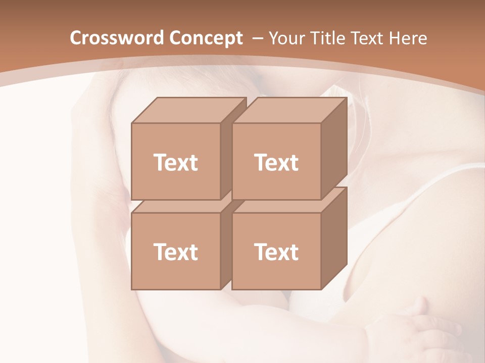 Young Naked People PowerPoint Template