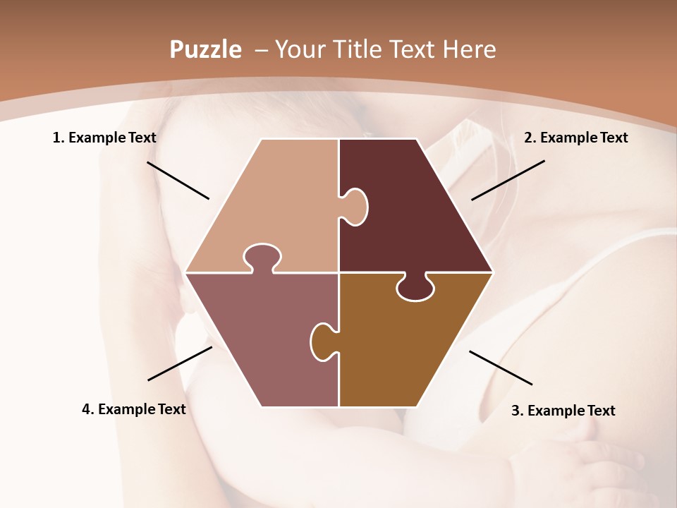 Young Naked People PowerPoint Template