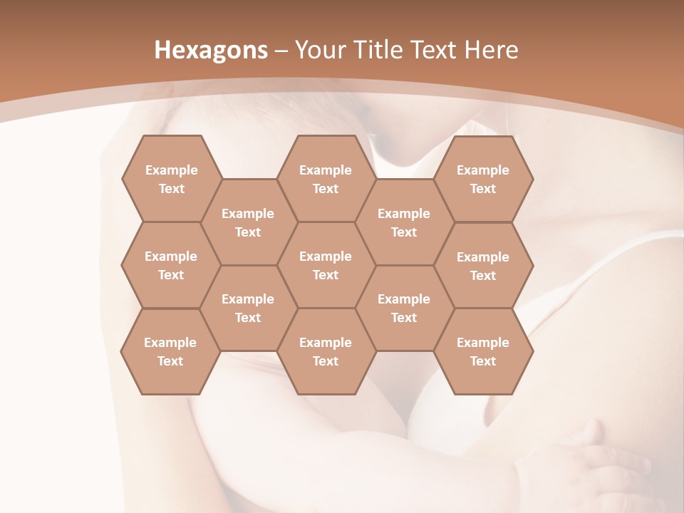 Young Naked People PowerPoint Template