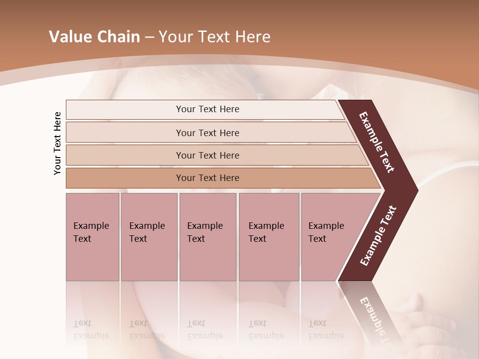 Young Naked People PowerPoint Template