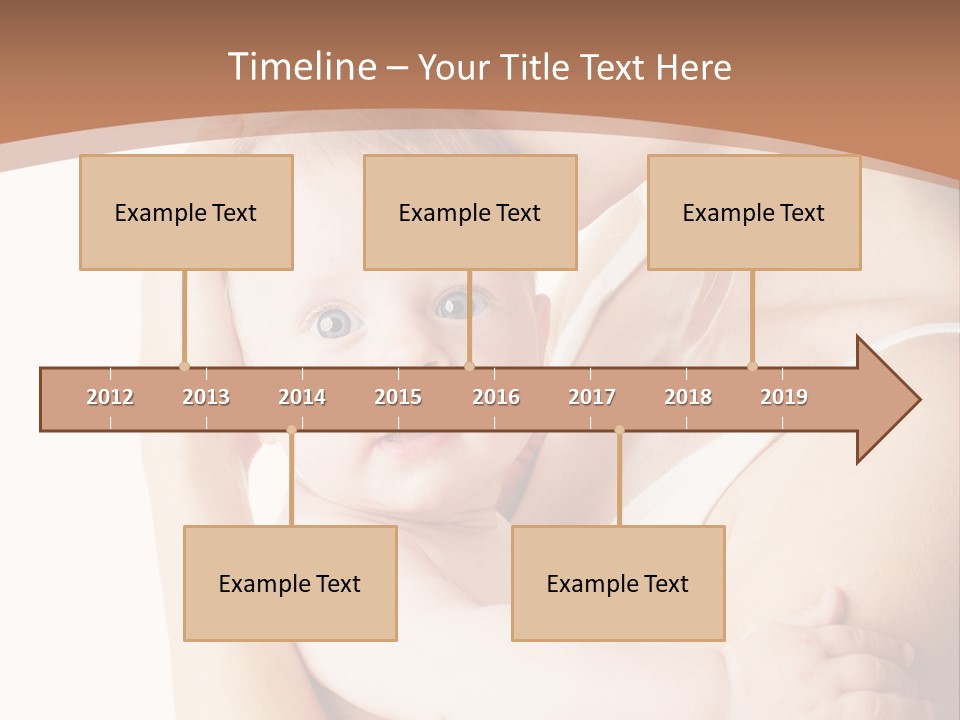 Young Naked People PowerPoint Template