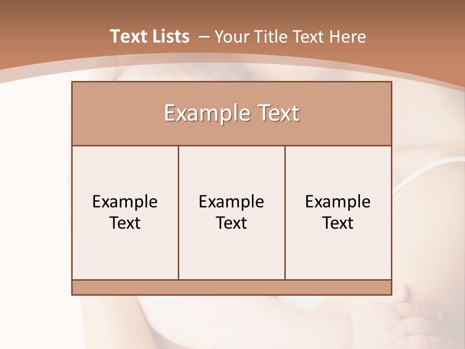 Young Naked People PowerPoint Template