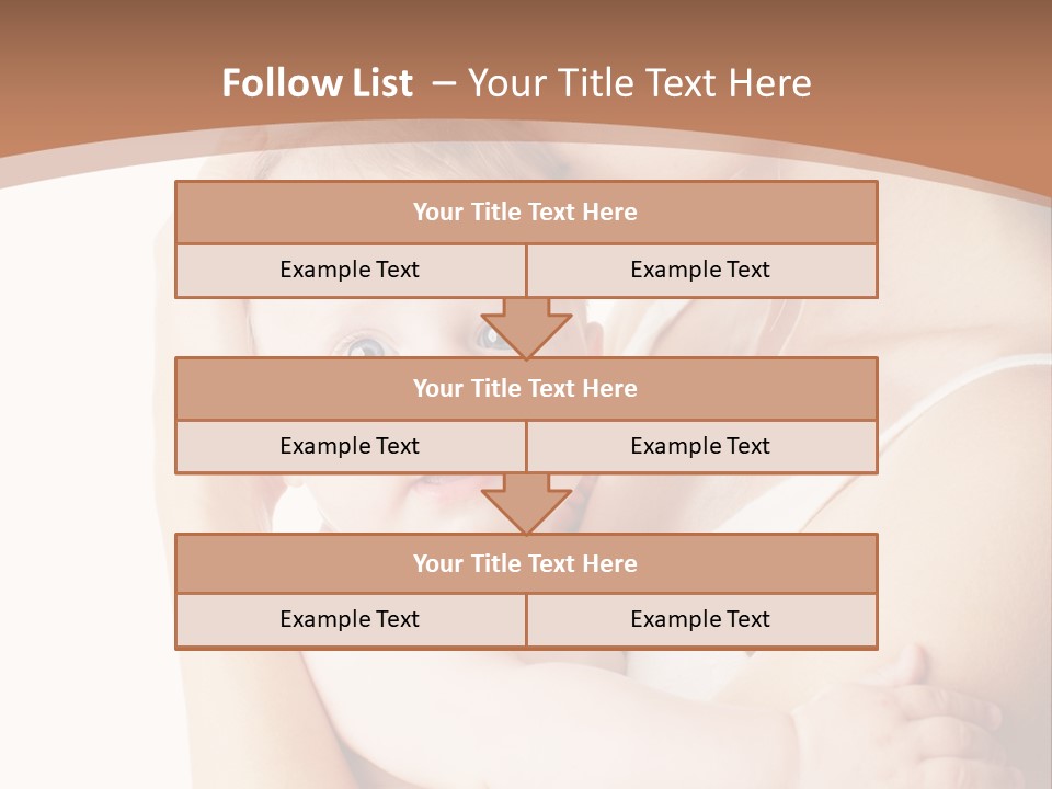 Young Naked People PowerPoint Template