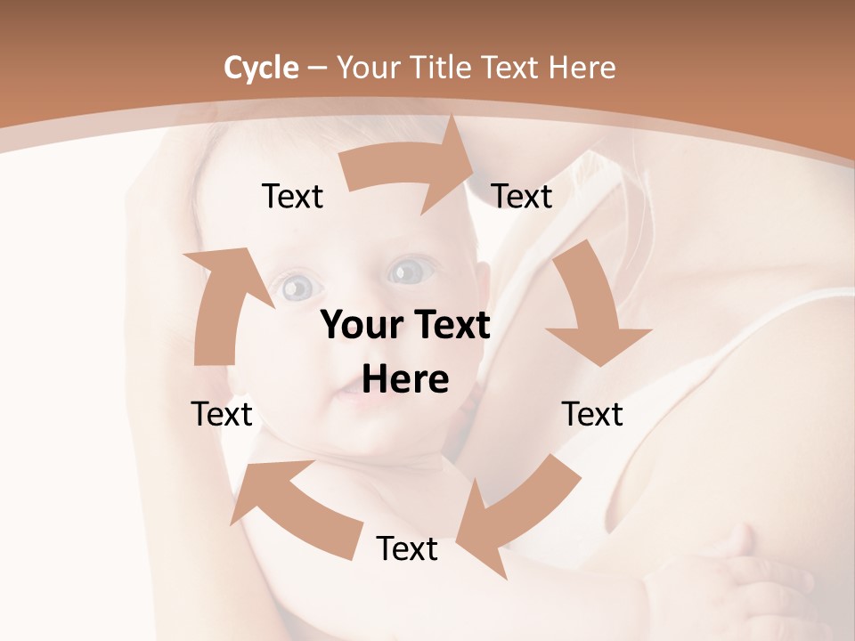 Young Naked People PowerPoint Template