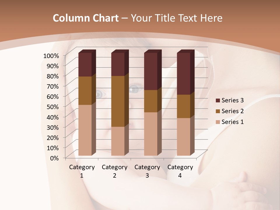 Young Naked People PowerPoint Template