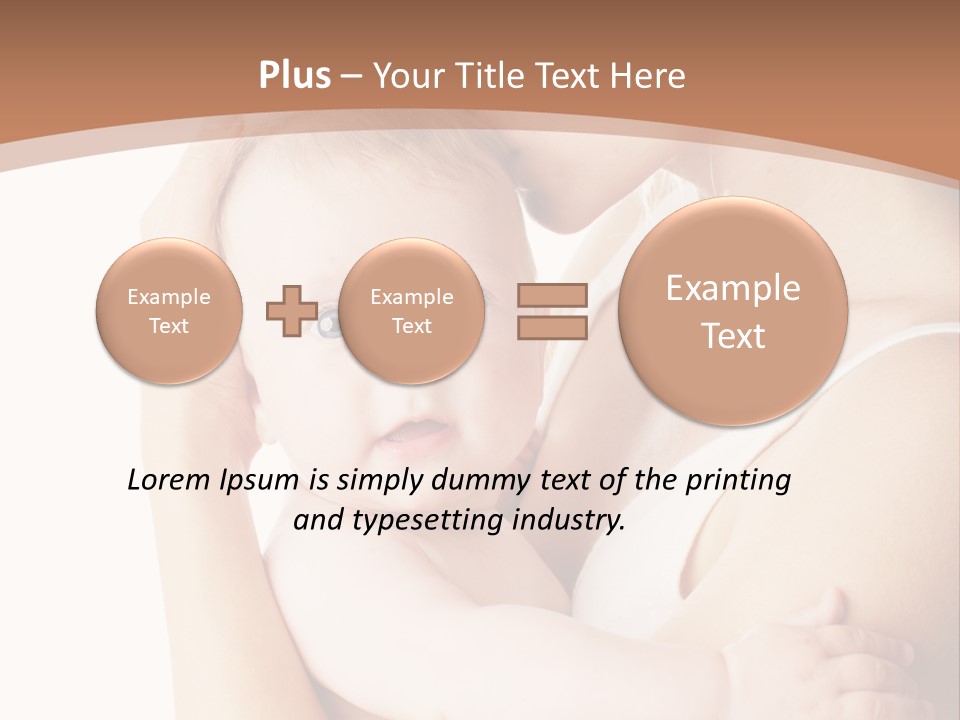 Young Naked People PowerPoint Template