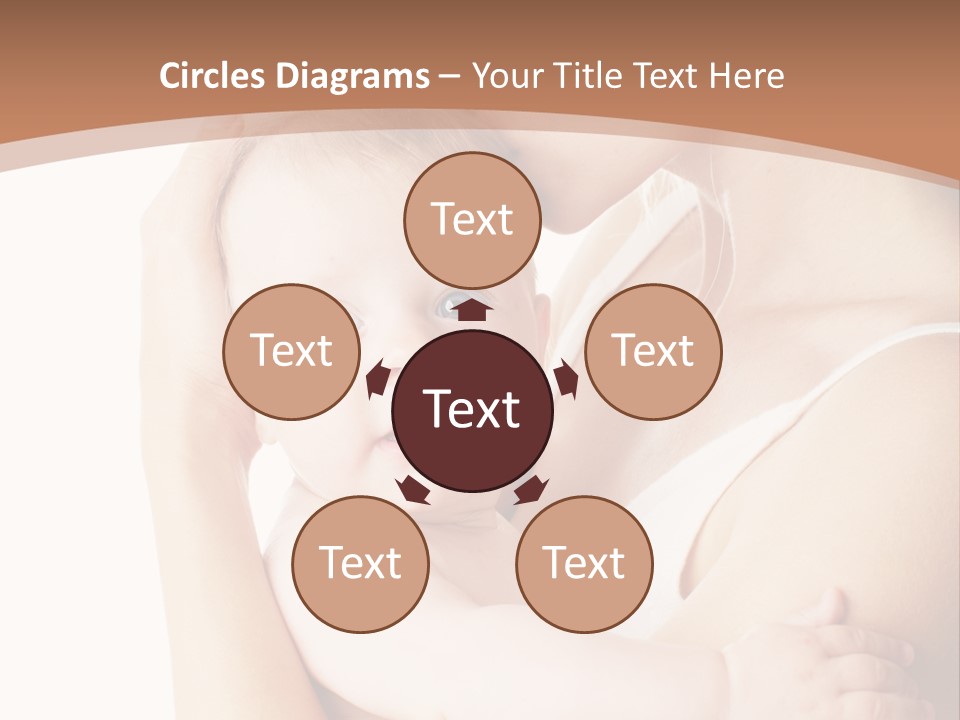 Young Naked People PowerPoint Template