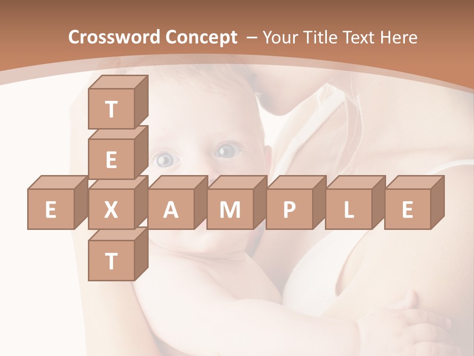 Young Naked People PowerPoint Template