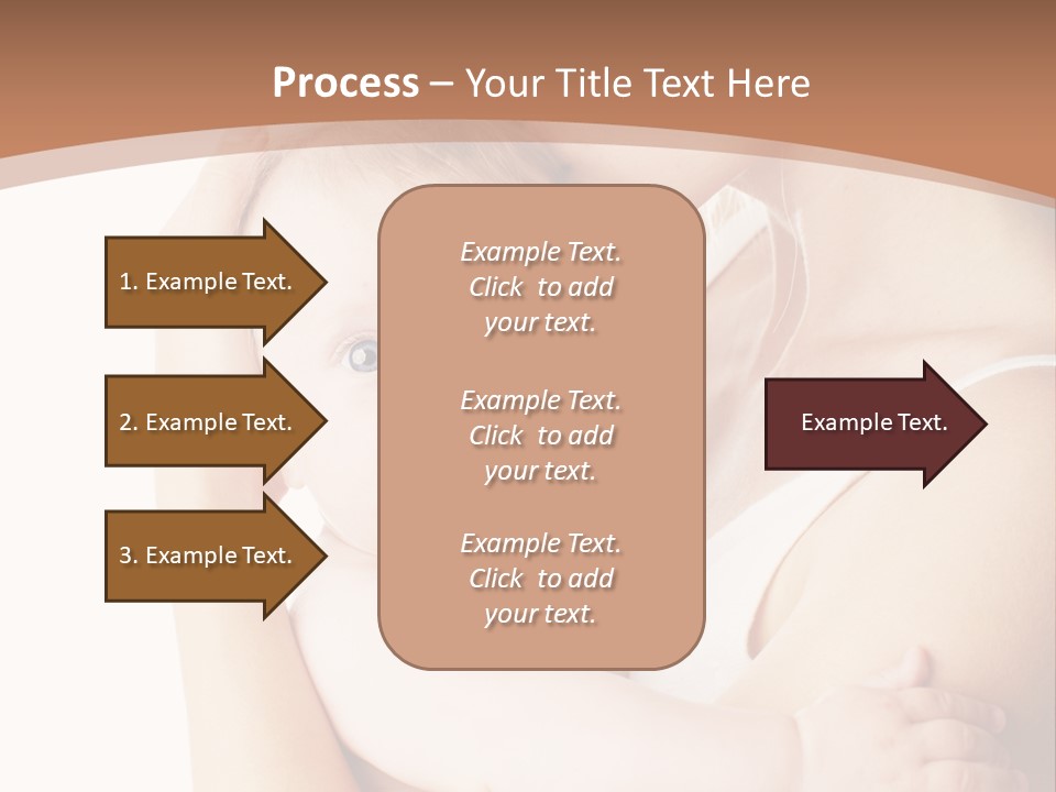 Young Naked People PowerPoint Template