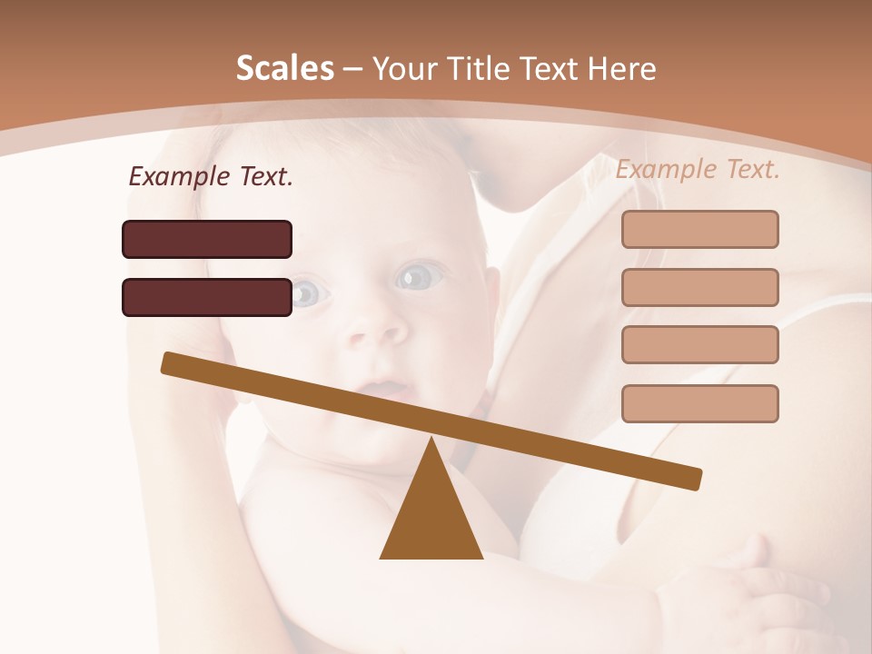 Young Naked People PowerPoint Template