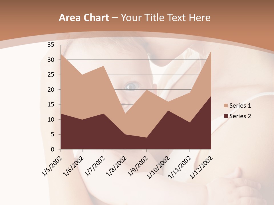 Young Naked People PowerPoint Template