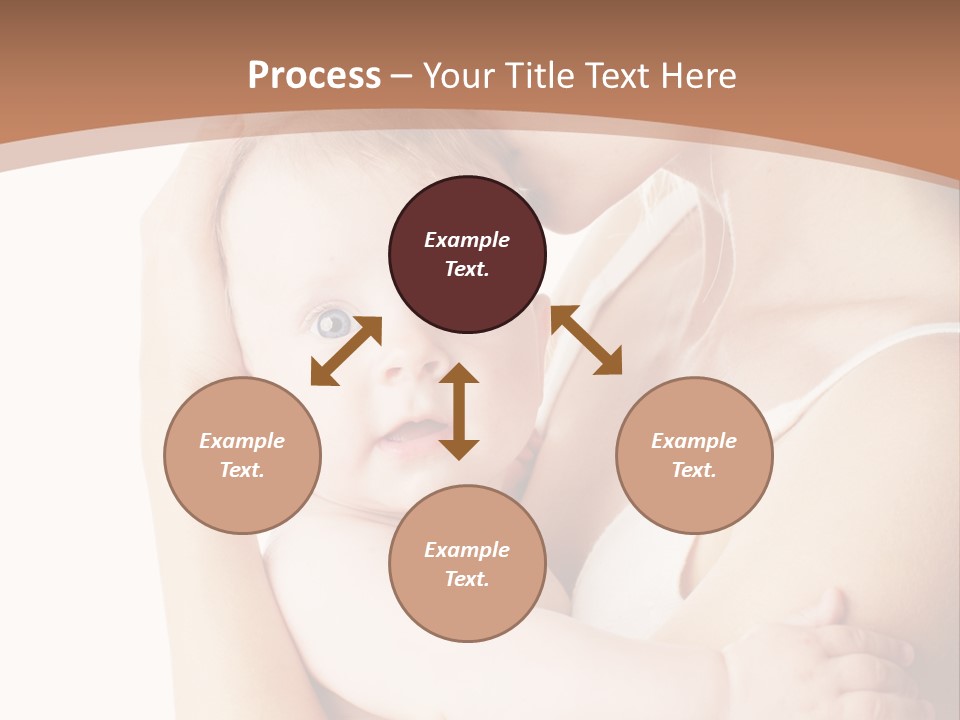 Young Naked People PowerPoint Template