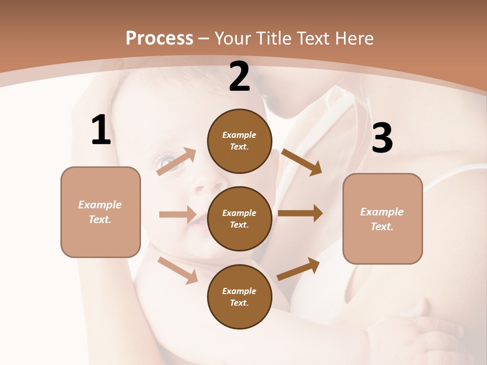 Young Naked People PowerPoint Template