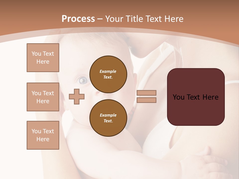 Young Naked People PowerPoint Template