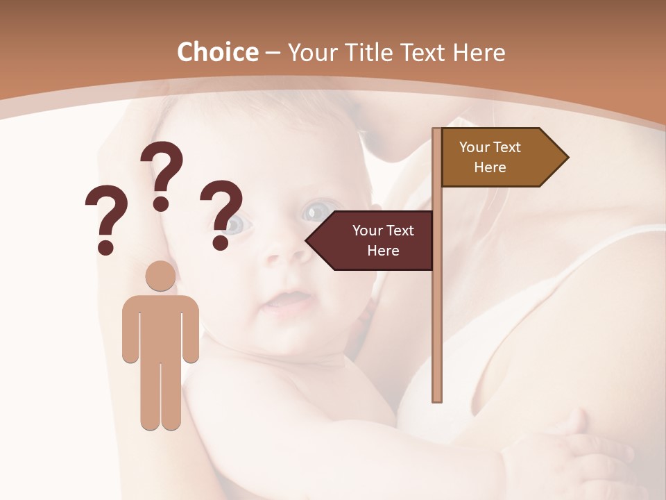 Young Naked People PowerPoint Template