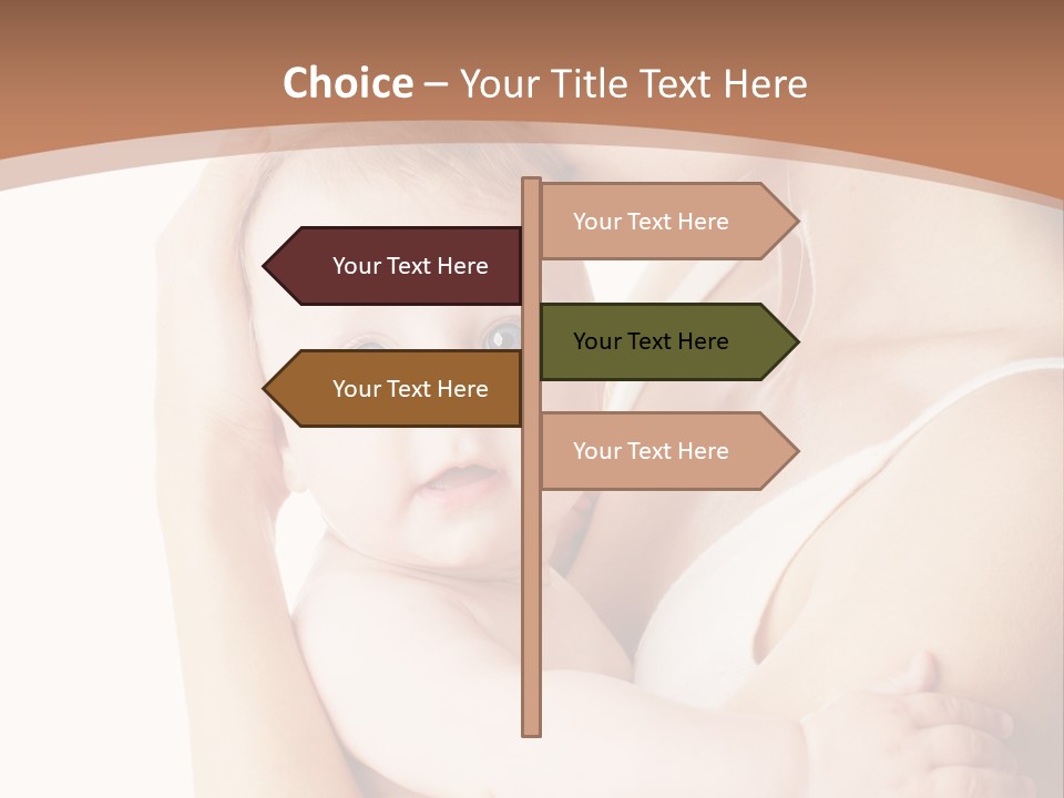 Young Naked People PowerPoint Template