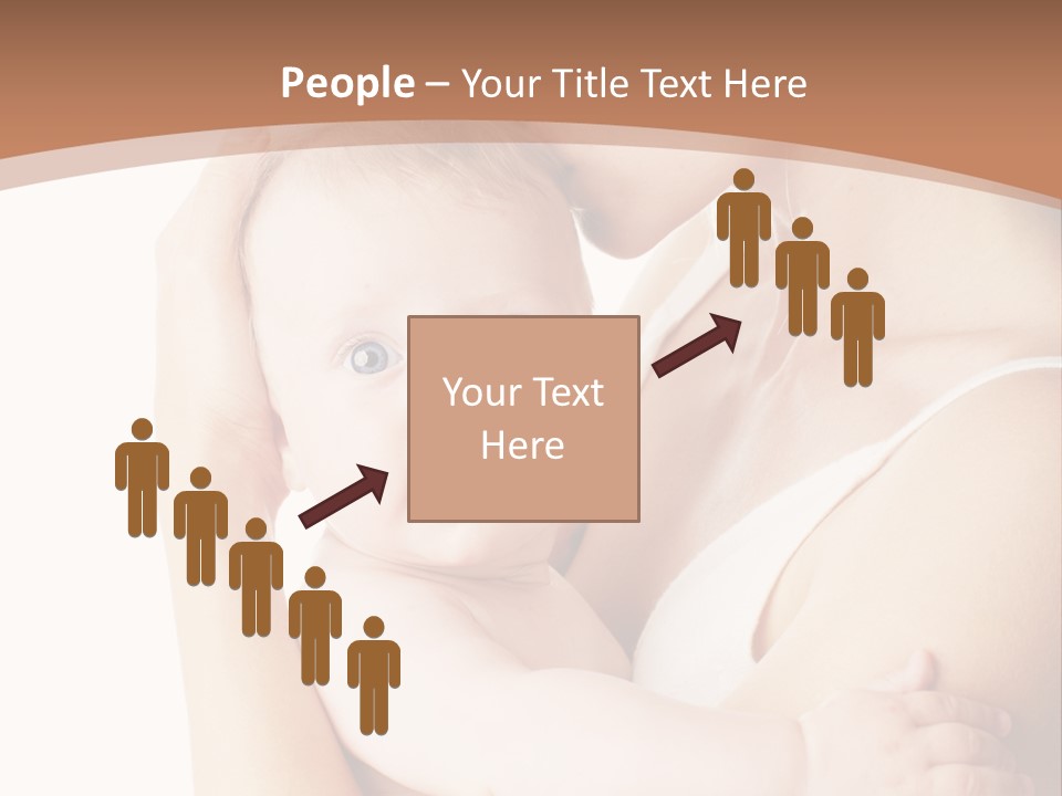 Young Naked People PowerPoint Template
