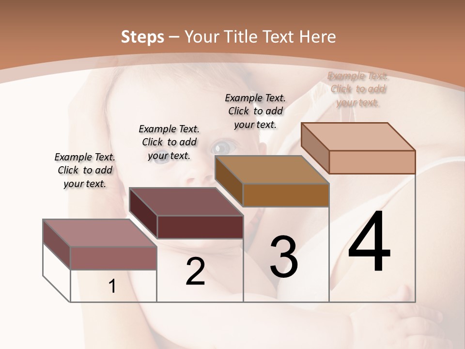 Young Naked People PowerPoint Template