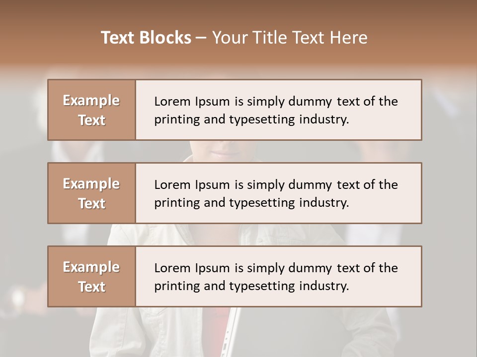 Conference Agency Student PowerPoint Template