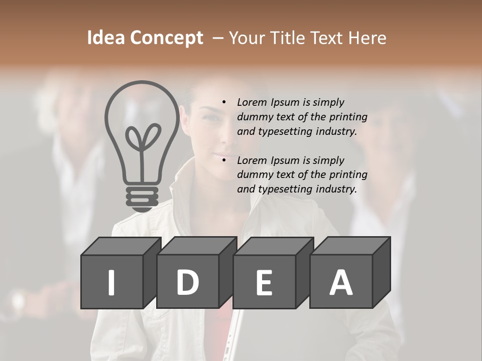 Conference Agency Student PowerPoint Template