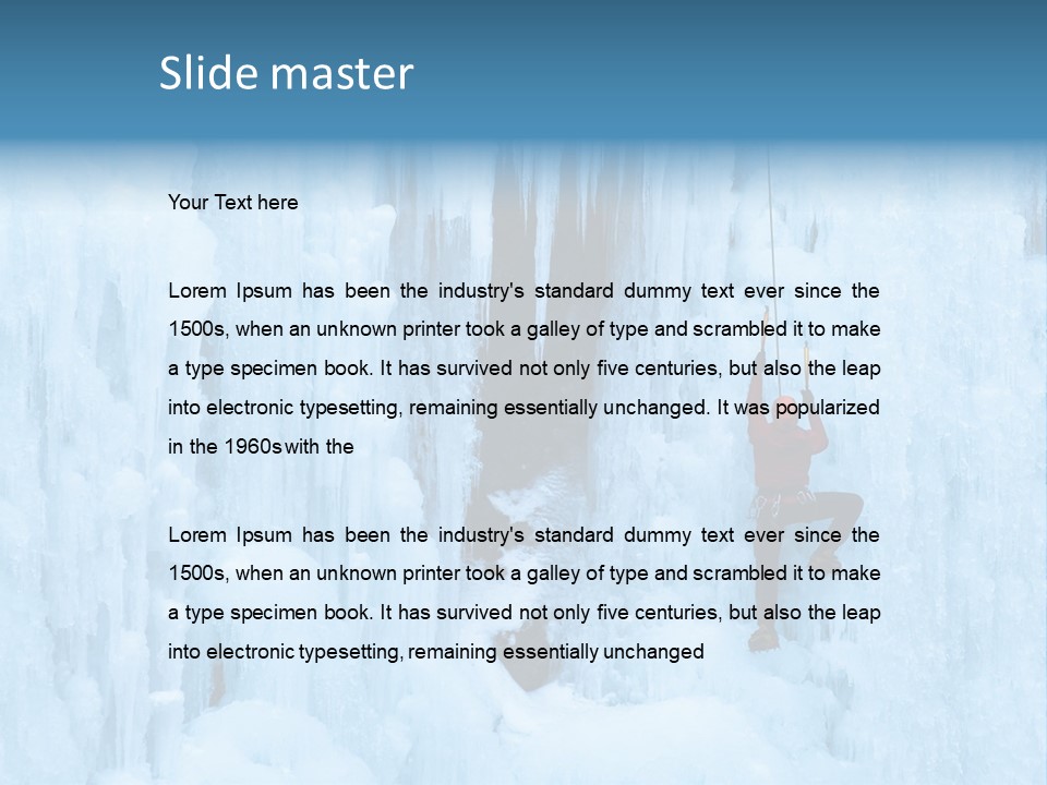 Courage Athletic Motivational PowerPoint Template