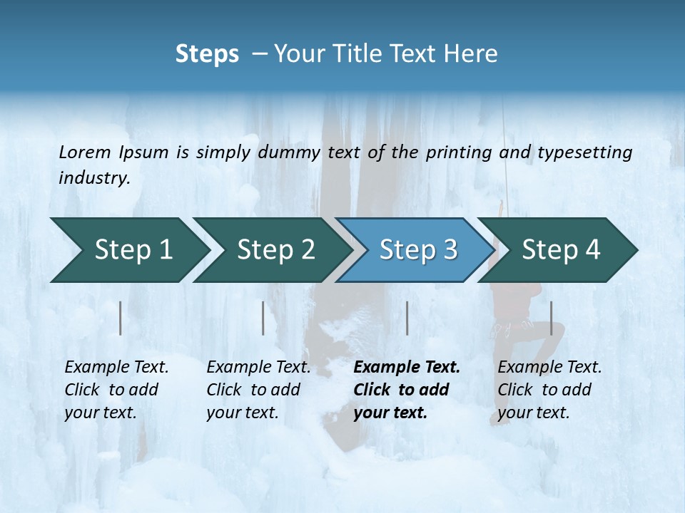 Courage Athletic Motivational PowerPoint Template