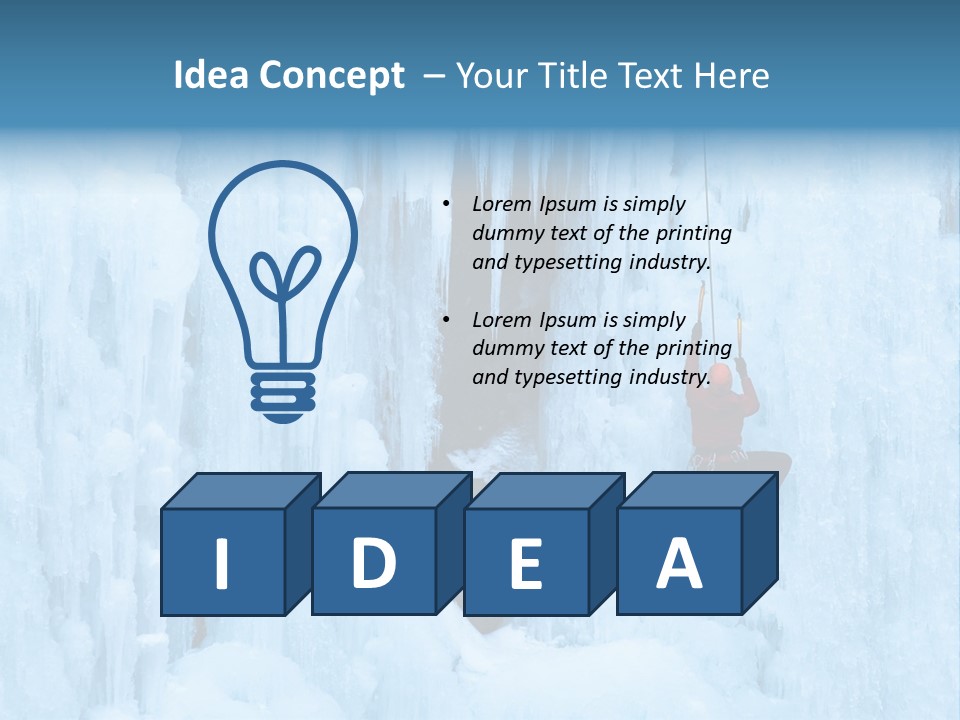 Courage Athletic Motivational PowerPoint Template