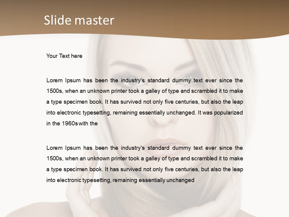 Long Beautiful Summer PowerPoint Template