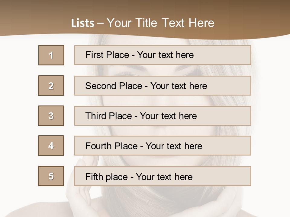 Long Beautiful Summer PowerPoint Template
