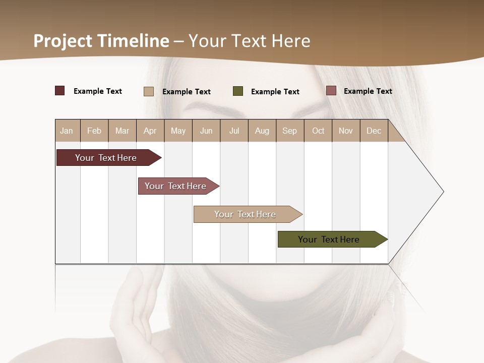 Long Beautiful Summer PowerPoint Template
