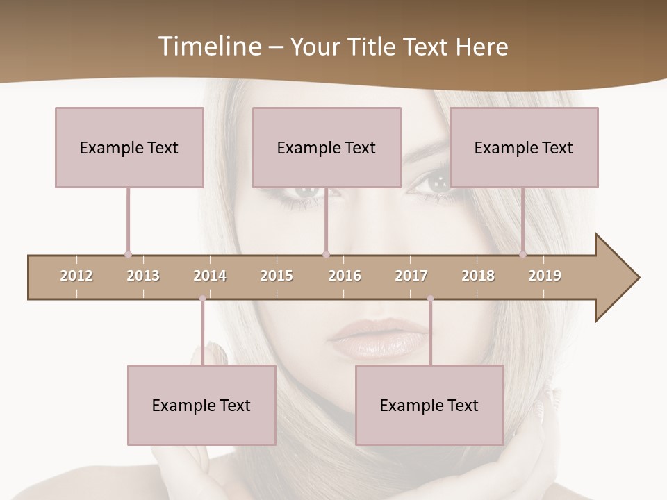 Long Beautiful Summer PowerPoint Template