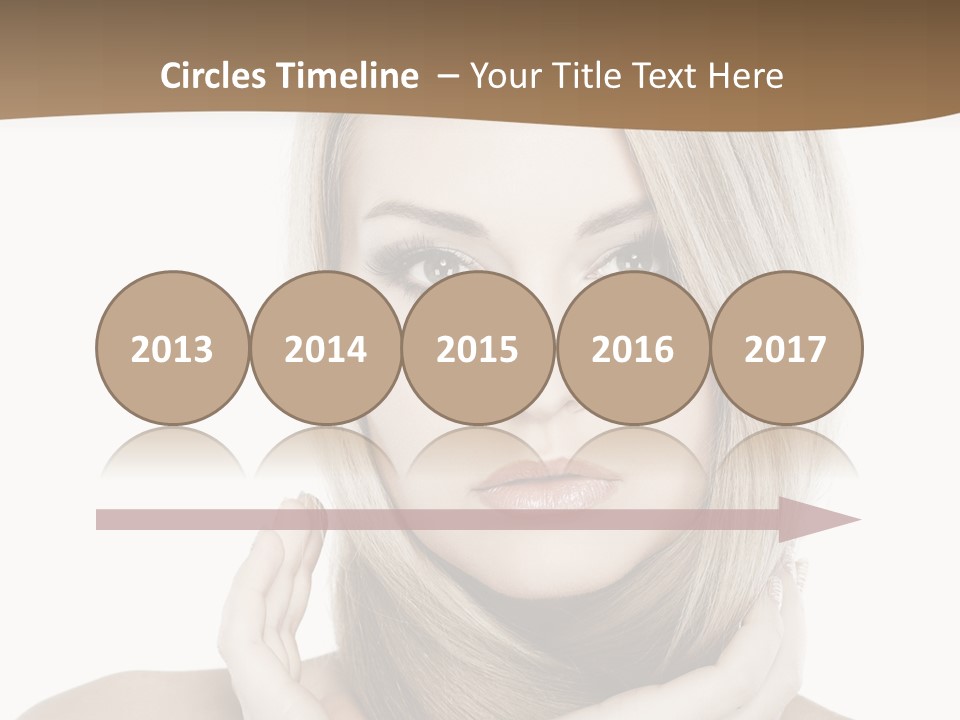 Long Beautiful Summer PowerPoint Template