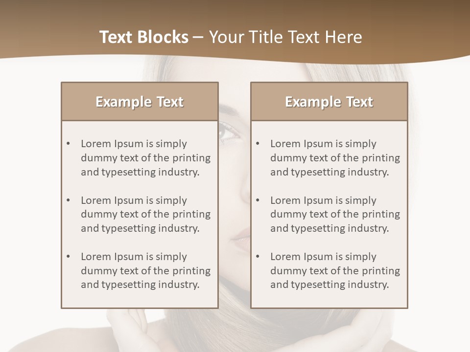 Long Beautiful Summer PowerPoint Template