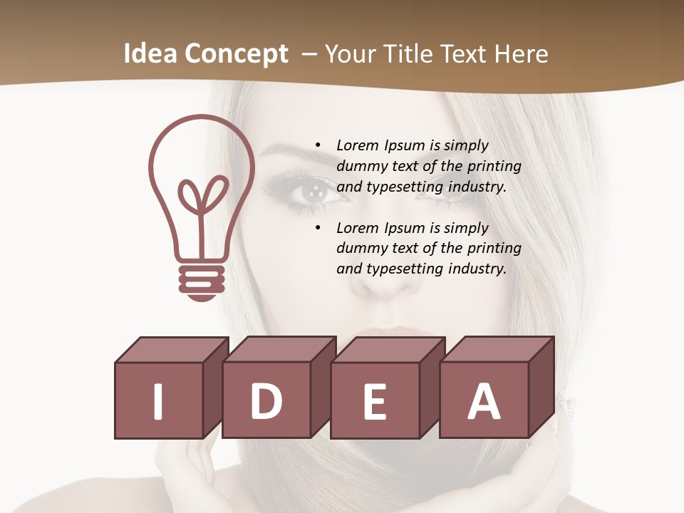 Long Beautiful Summer PowerPoint Template