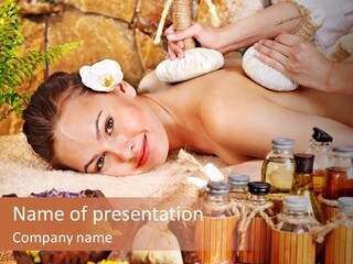 Stone Body Spa PowerPoint Template