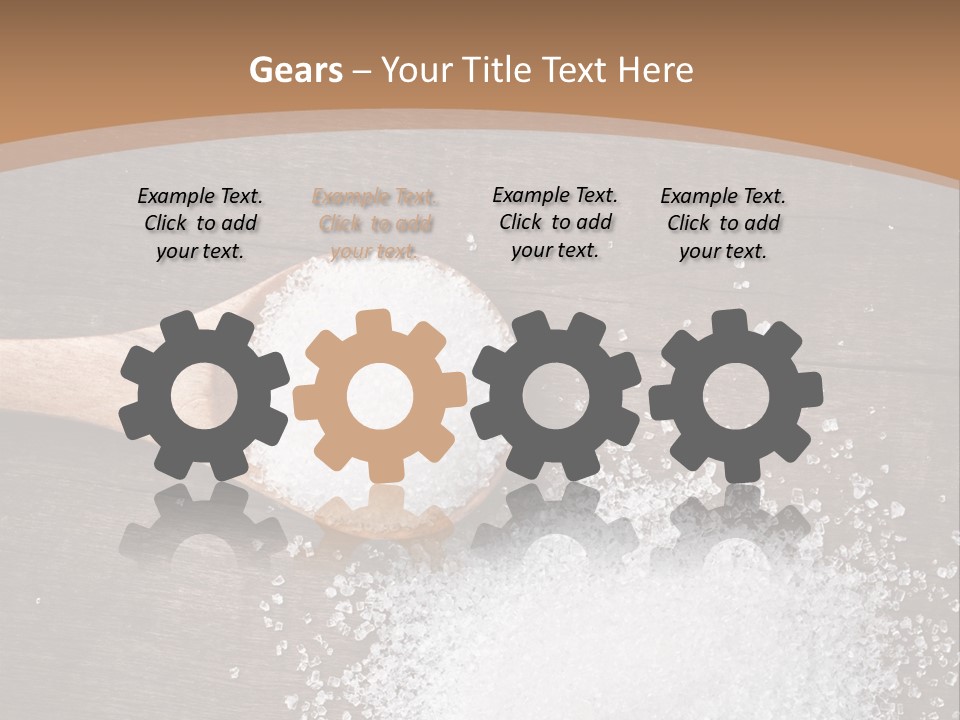 Different Natural Table PowerPoint Template