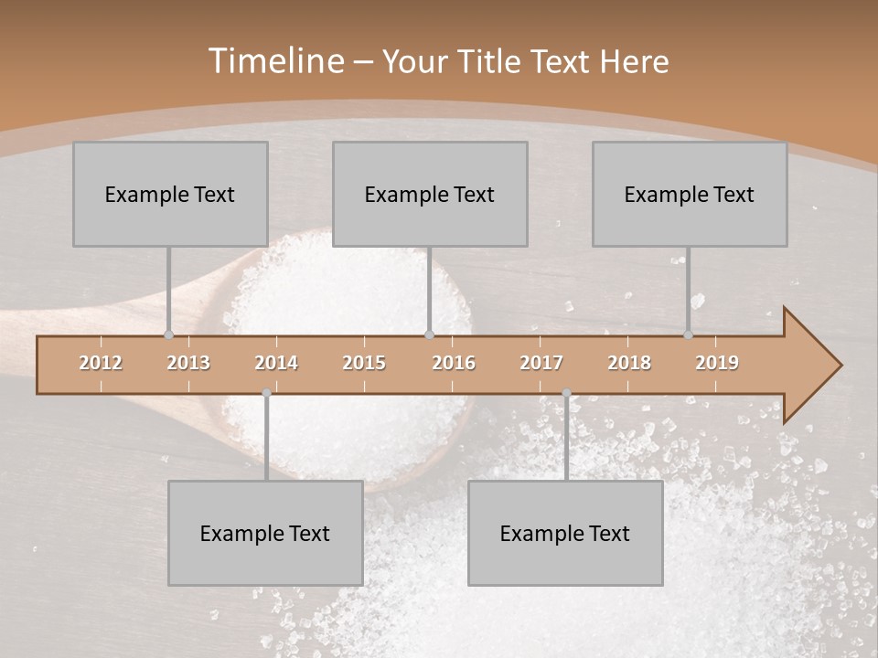 Different Natural Table PowerPoint Template