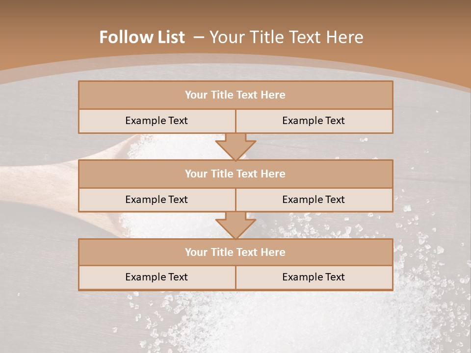 Different Natural Table PowerPoint Template