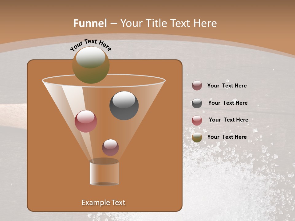 Different Natural Table PowerPoint Template