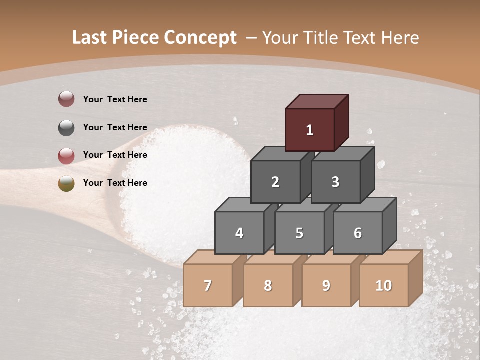 Different Natural Table PowerPoint Template