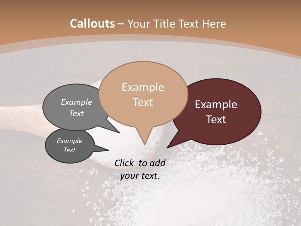 Different Natural Table PowerPoint Template