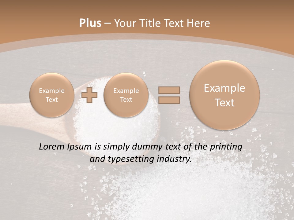 Different Natural Table PowerPoint Template
