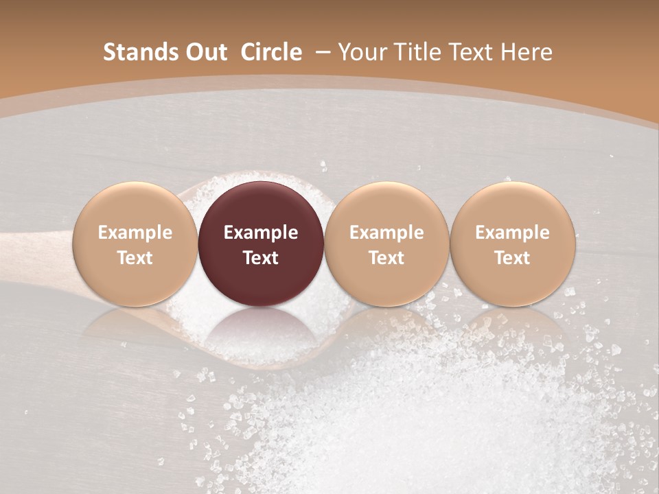 Different Natural Table PowerPoint Template