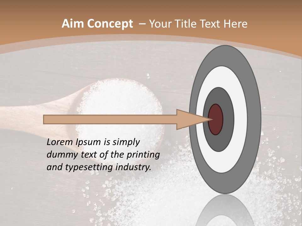Different Natural Table PowerPoint Template