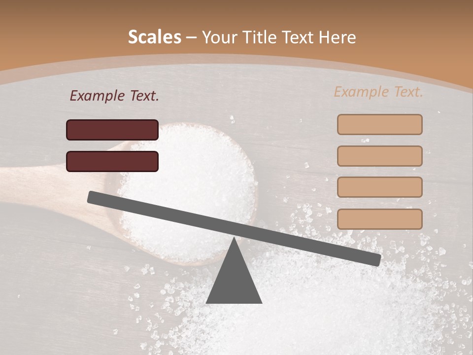 Different Natural Table PowerPoint Template